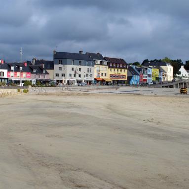 La plage de Morgat