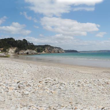 La plage de Morgat