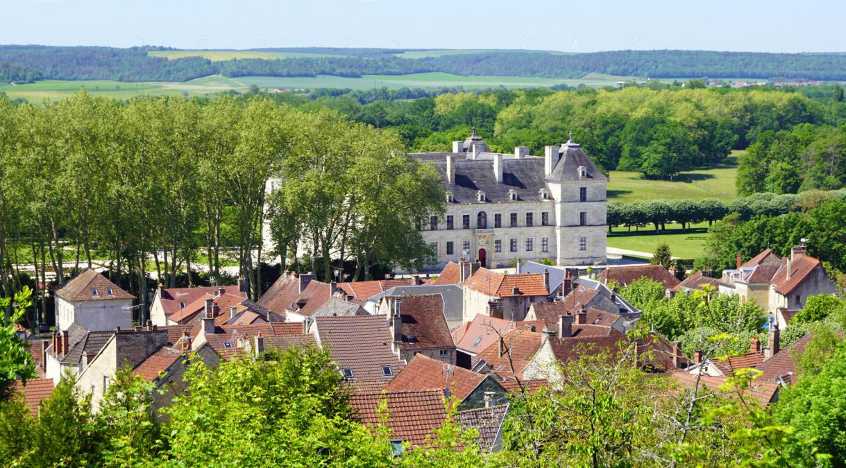 Vue pano sur château