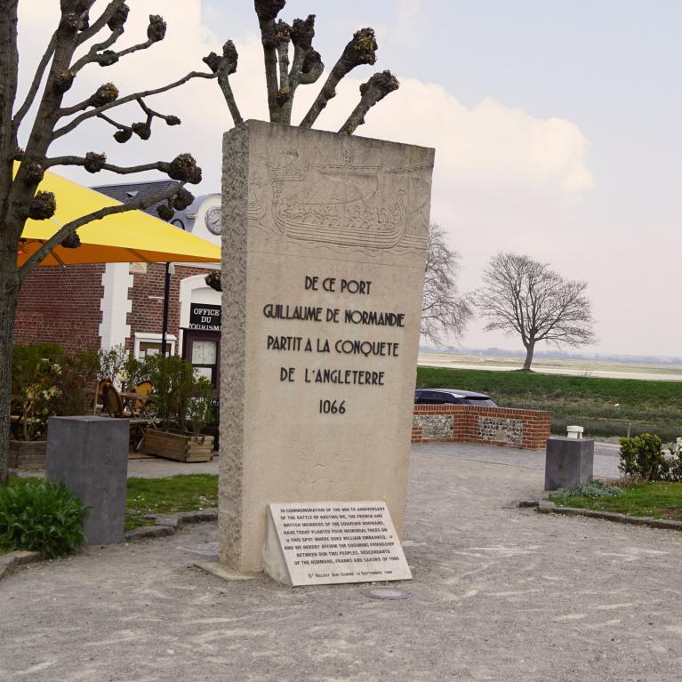 Stèle à Guillaume le Conquérant