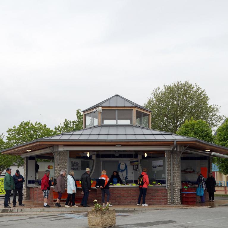 Le marché aux poissons
