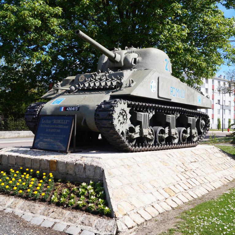 Char utilisé pour la libération de Paris