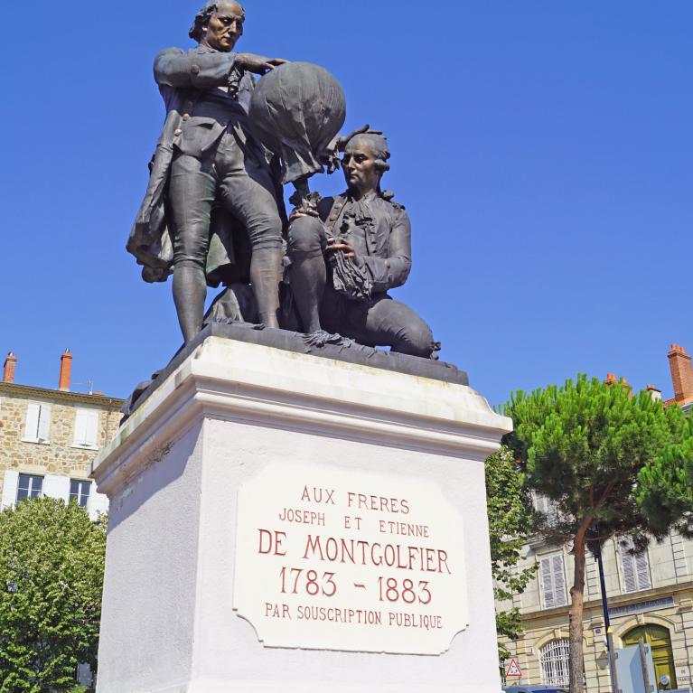 Statue des frères Montgolfier