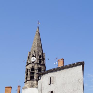 Clocher de la chapelle de Trachin