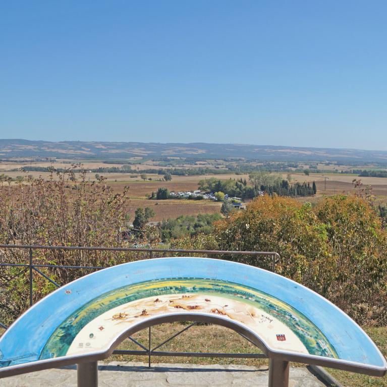 Table d’orientation au moulin de Cugarel