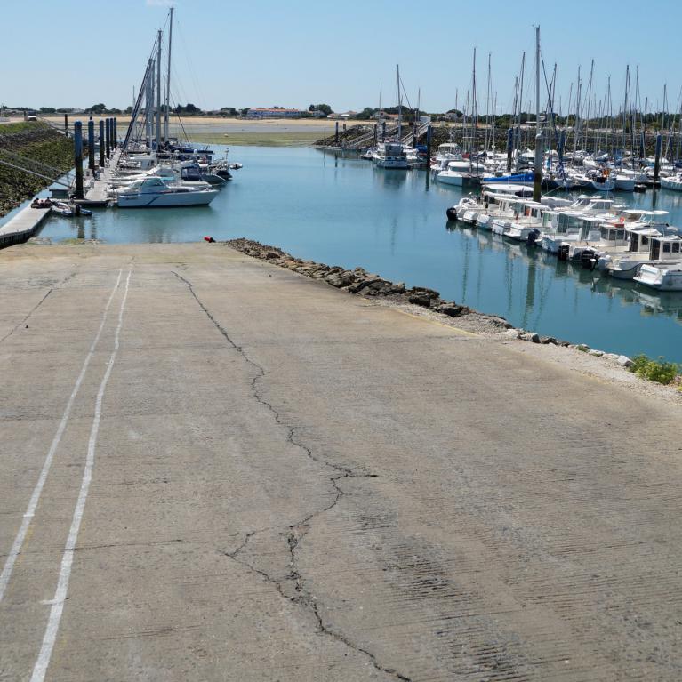 Cale de mise à l'eau