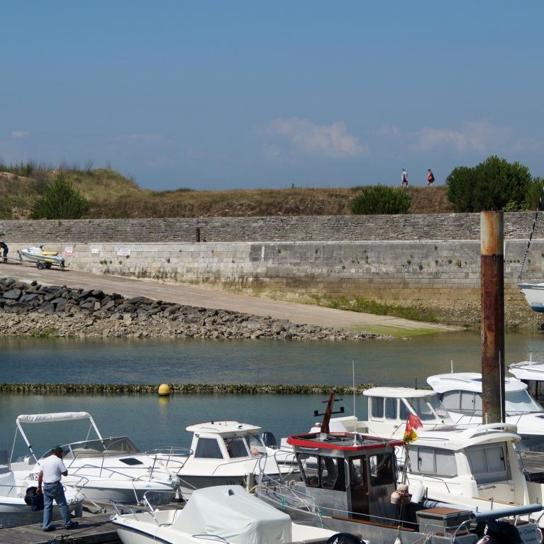 Cale de mise à l'eau