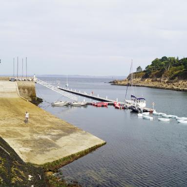 Mise à l'eau centre nautique - Tréboul