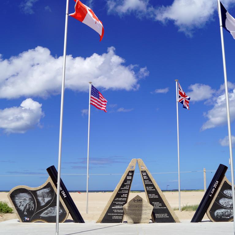 Monument D-Day 70th Anniversary Memorial Sword Beach