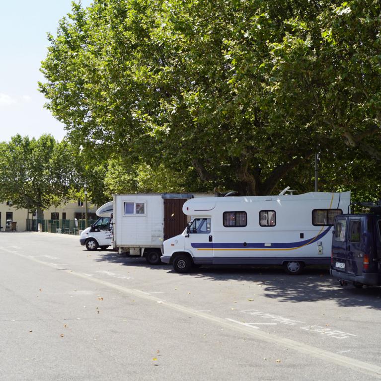 Aire camping-car