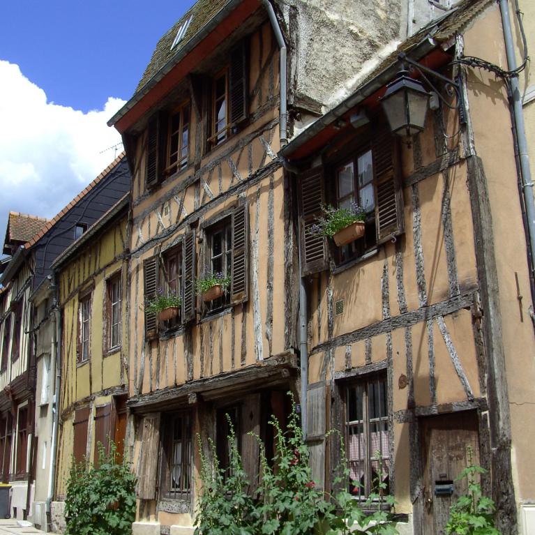 Maison à pans de bois