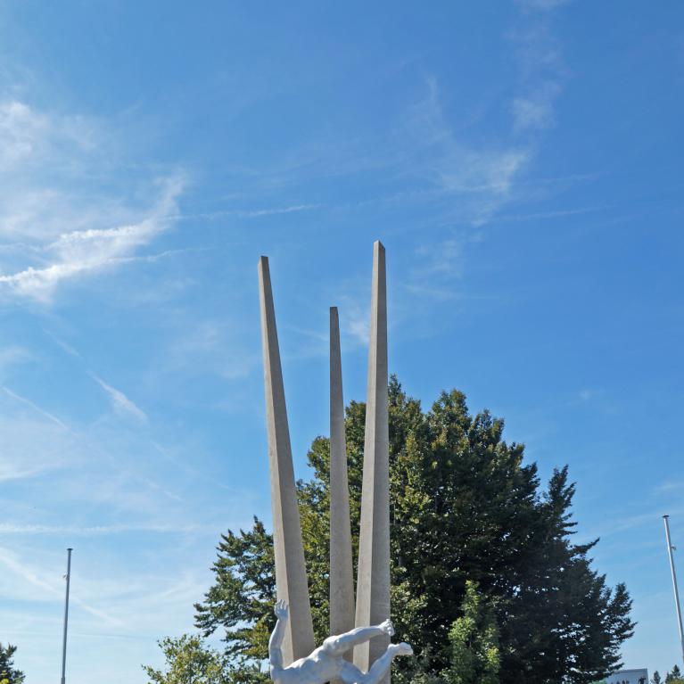 Monument des démineurs, au sommet du Ballon d'Alsace