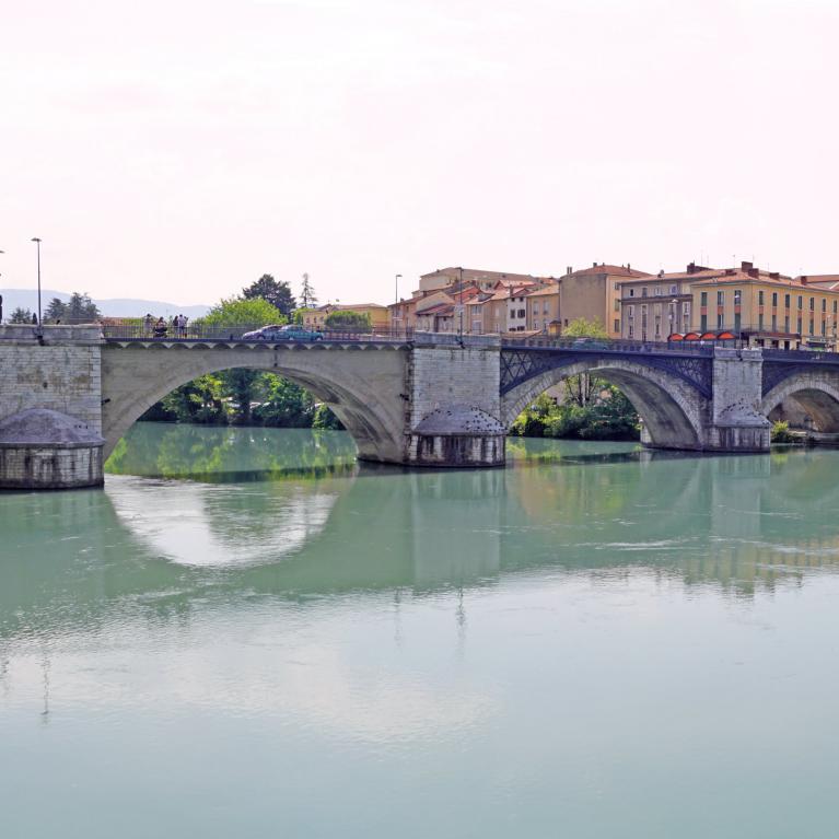 Pont Vieux sur l'Isère