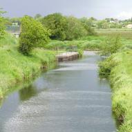 Embarcadère et rives de la Taute