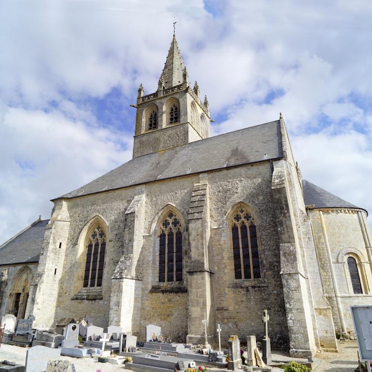 Saint-Côme-du-Mont-Église Saint-Côme-et-Saint-Damien