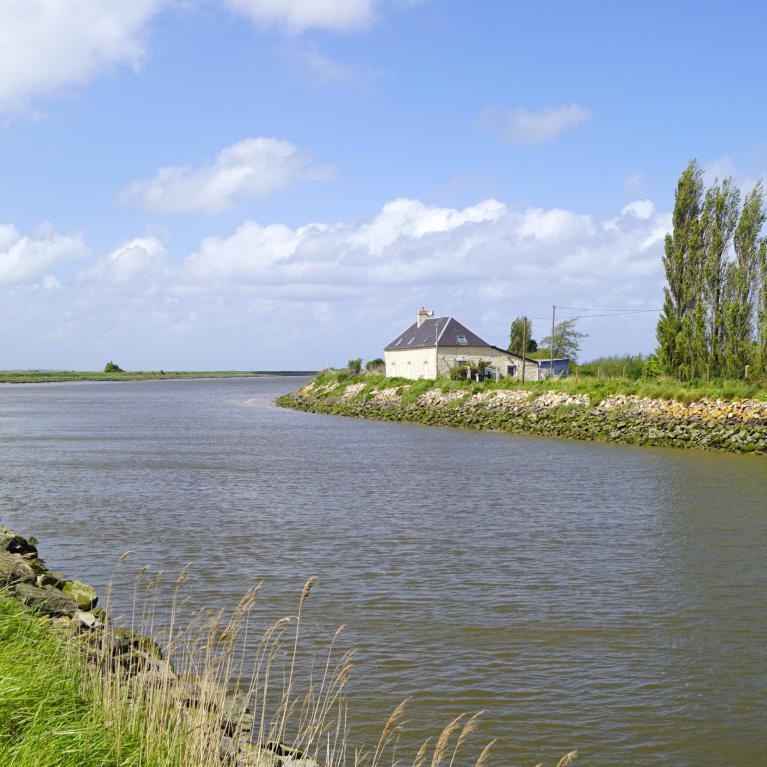 Isigny-sur-Mer-Accès port