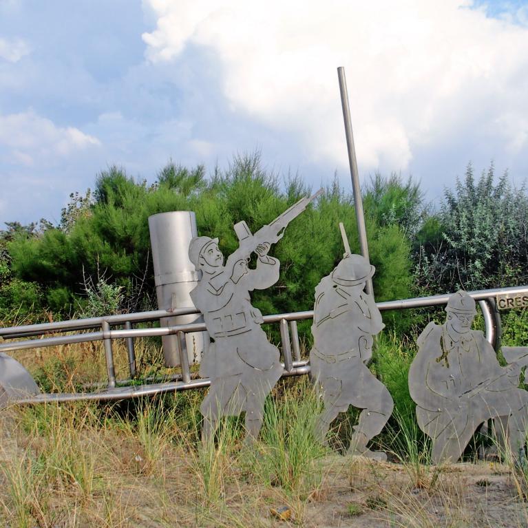 Sculpture Hommage Opération Dynamo Mai-Juin 1940