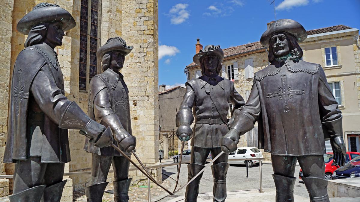 Statue des Mousquetaires