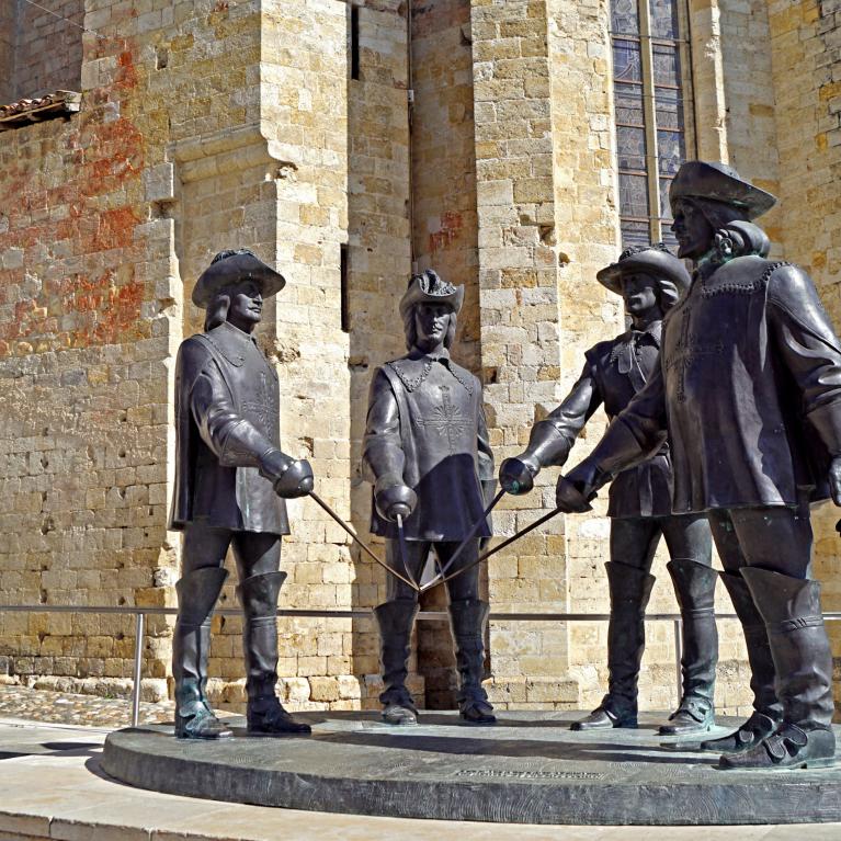 Statue des mousquetaires