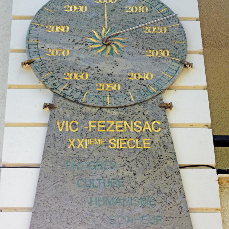 Cadran sur la mairie
